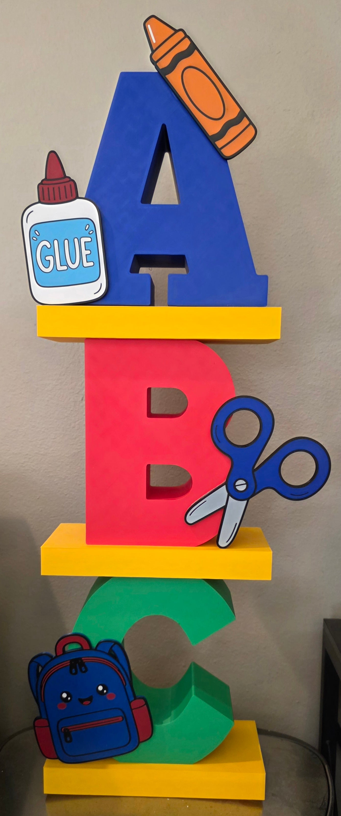 Back to School Name Stackable