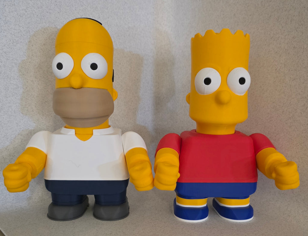 Bart Chunkson - The Simpsons 3D Printed