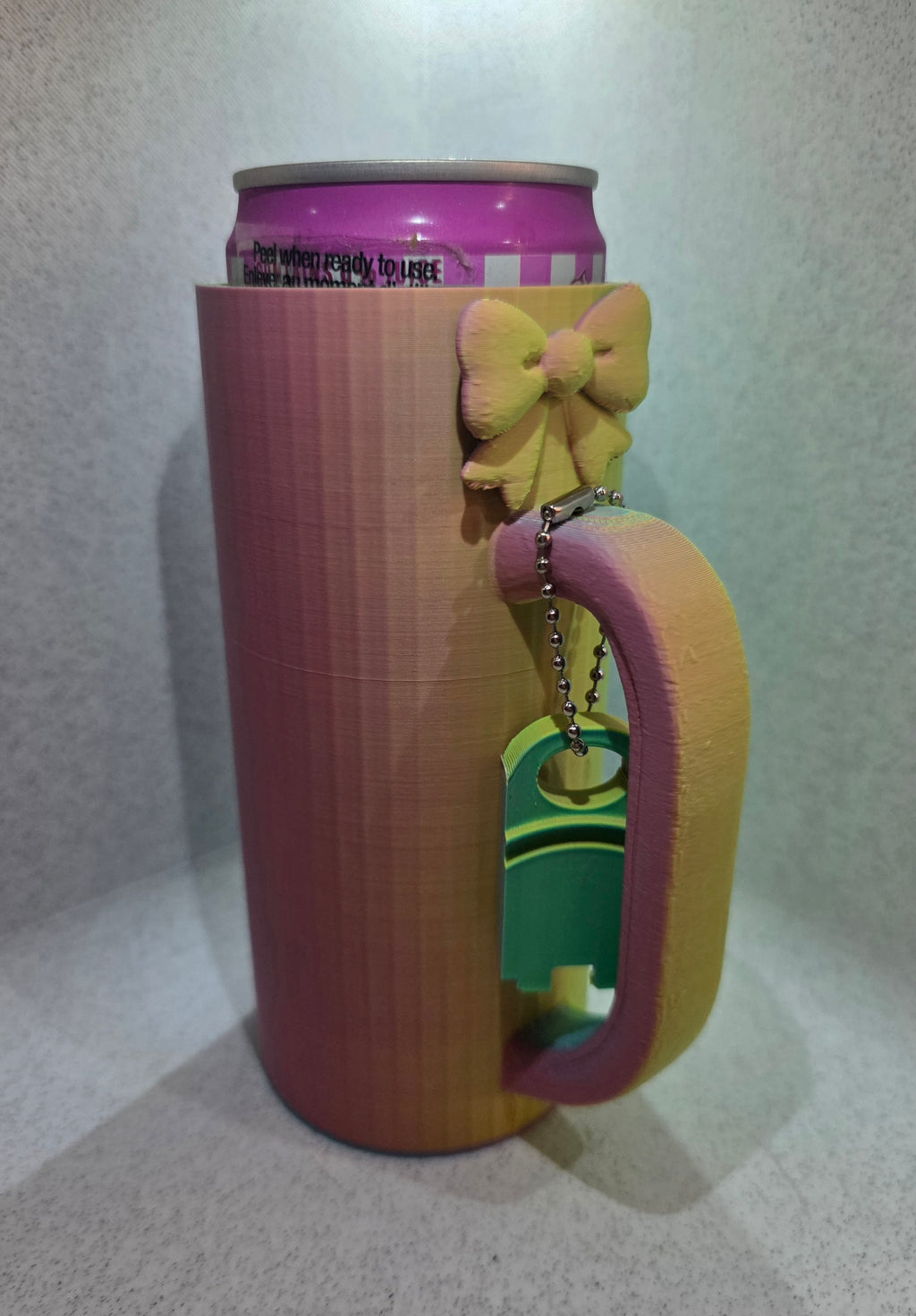 12 oz Slim Can Holder w/ opener