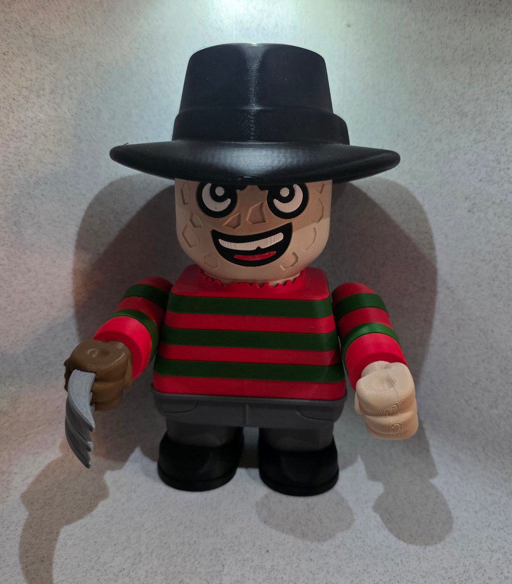 Freddy Chunker - A Nightmare on Elm Street 3D Printed