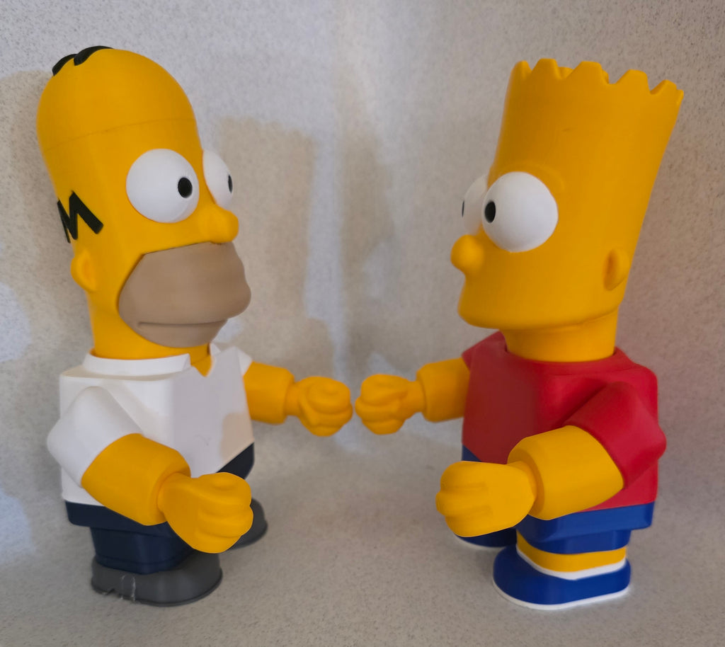 Homer Chunkson - The Simpsons 3D Printed