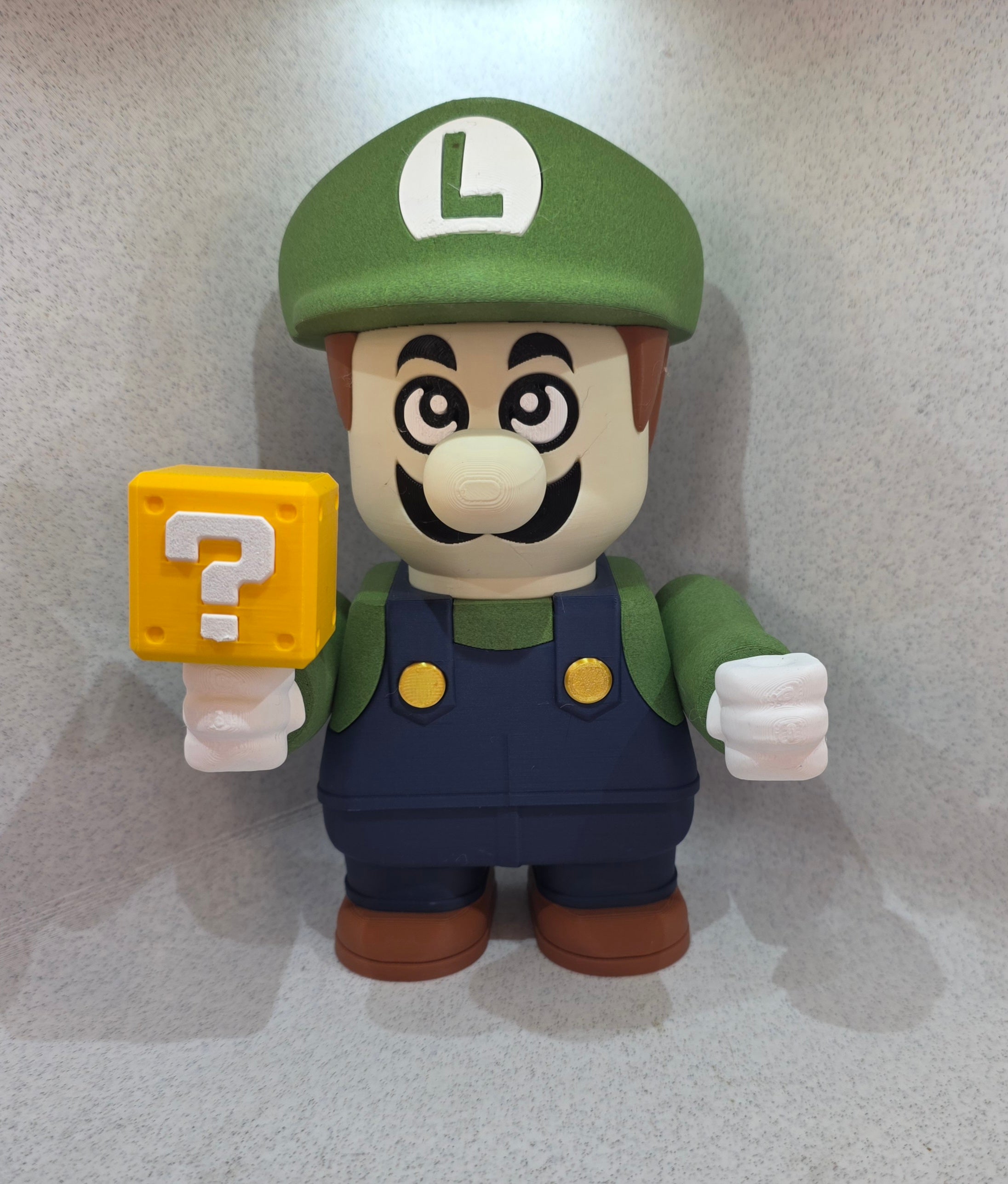 Chunky Luigi 3D printed