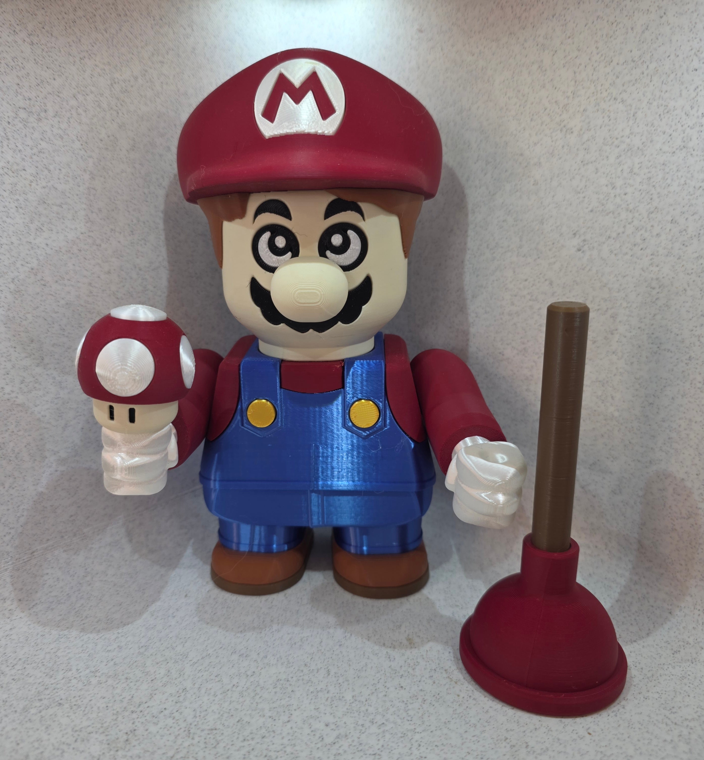 Chunky Mario 3D Printed