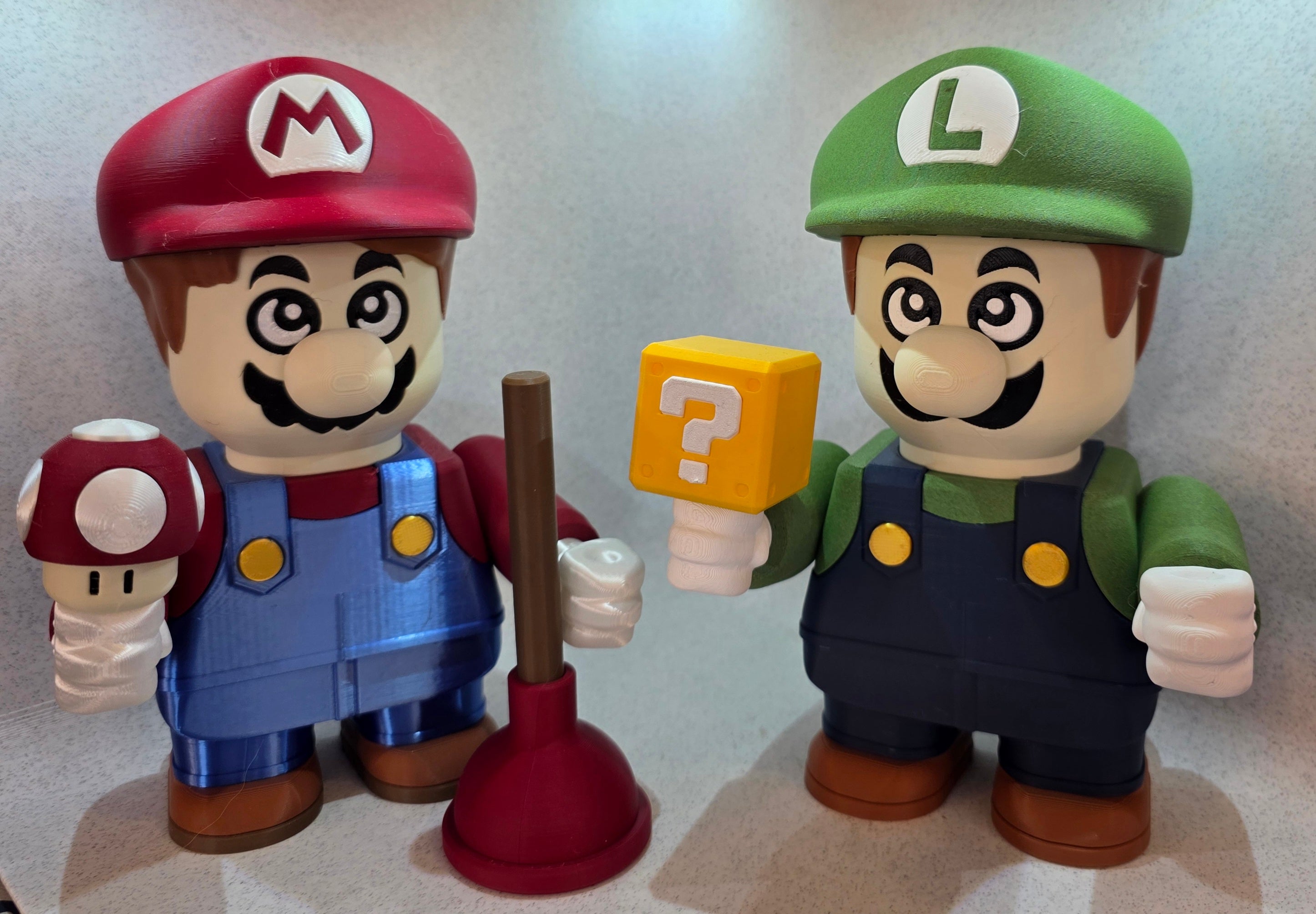 Chunky Mario 3D Printed
